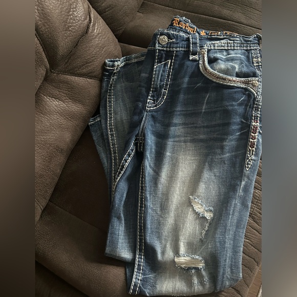 SOLD on diff platform Men’s Rock Revival Keene/straight sz:38 - Picture 4 of 6